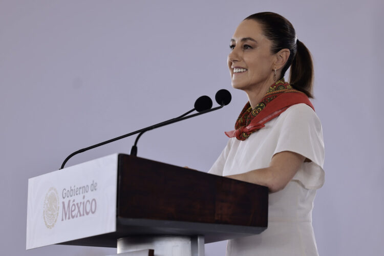 Rechaza Sheinbaum propuesta de Trump de envío de militares para combatir al narco. Foto de Presidencia de México