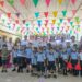 Entrega alcalde techumbre a Jardín de Niños América