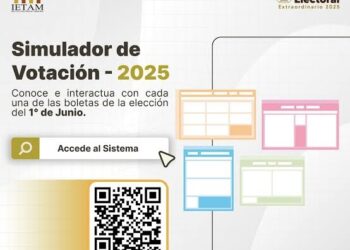 IETAM invita a ciudadanos a plataforma para conocer a candidatos y practicar voto
