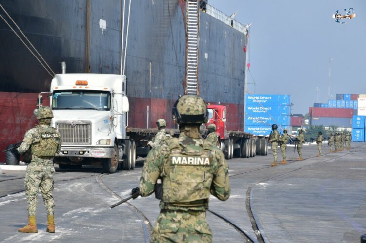 Huachicol fiscal del CJNG en Tamaulipas. Foto de Semar