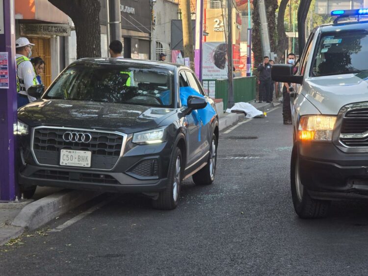Atacan a secretaria particular de Clara Brugada. Foto de X Vial Hermes