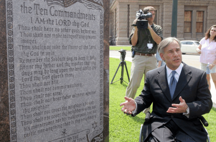 Greg Abbott, gobernador de Texas