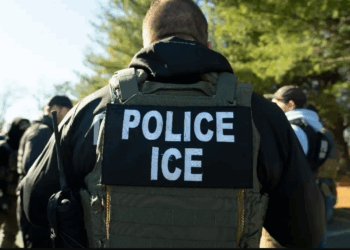 Agentes de ICE. Foto de archivo
