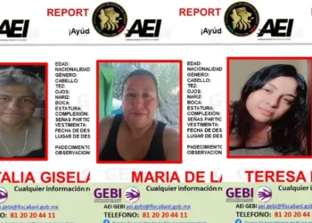 Reportan desaparición de tres mujeres en Nuevo León cuando viajaban a Reynosa. Foto de NMás