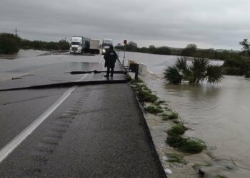 Antes del inicio de periodo vacacional concluirá reparaciones de caminos afectados por Barry. Foto de Protección Civil Tamaulipas