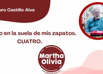 Escrito en la suela de mis zapatos. CUATRO.