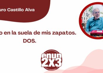 Escrito en la suela de mis zapatos. Dos