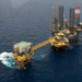Imagen ilustrativa de una plataforma petrolera. Foto de Pemex