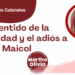 Libertad García Cabriales | El sentido de la universidad y el adiós a Maicol
