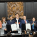 Lozano en designación como nuevo Embajador de México en Italia. Foto: X de Genaro Lozano