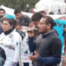 Vidulfo Rosales en marcha por los 43 de Ayotzinapa Foto: X