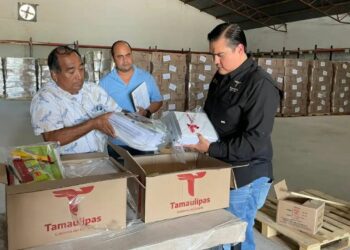 Comienza distribución de útiles en Tamaulipas
