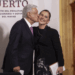 La verdad siempre se abre paso: Beatriz Gutiérrez responde a señalamientos de que vive en España. Foto de Presidencia