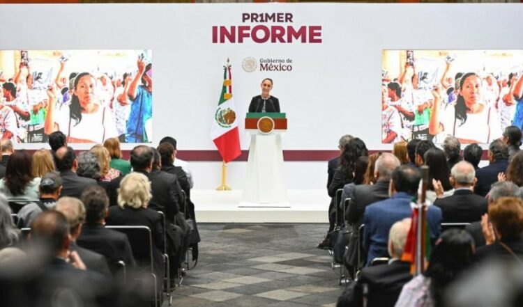 Asiste Américo al Primer Informe de la presidenta Claudia Sheinbaum