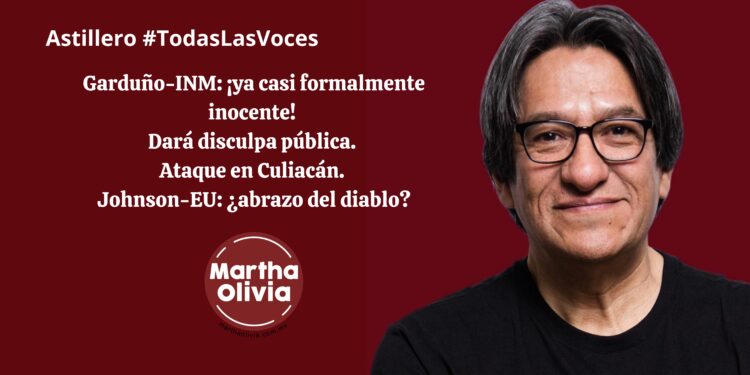 Garduño-INM: ¡ya casi formalmente inocente! Dará disculpa pública