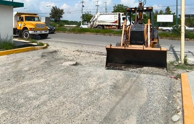 Atiende Municipio calles y avenidas afectadas por lluvias