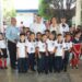 Entrega alcalde aula educativa en arranque del ciclo escolar en Victoria