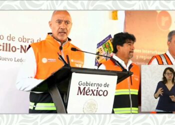 Inicia construcción de tren Saltillo-Nuevo Laredo. Foto tomada de video