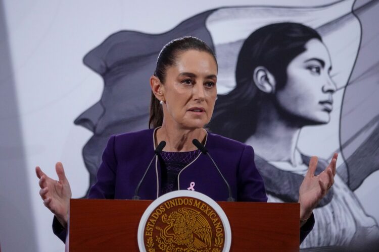 "Tiene que haber justicia": Sheinbaum sobre asesinato de líder limonero en Michoacán. Foto de Galo Cañas Rodríguez/ Cuartoscuro