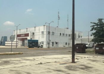 Retiran antenas en penales de Altamira y Matamoros como parte de la Estrategia Nacional contra la Extorsión. Foto de Facebook