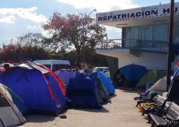 Desmantelan campamentos de migrantes por baja ocupación en Tamaulipas