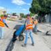 Aplica Municipio plan de bacheo en fin de semana