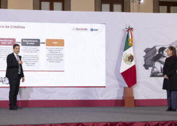 Grupo Salinas deberá pagar 51 mil mdp en enero al SAT. Foto de Presidencia