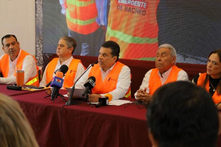 Se destinará en 2026 inversión mensual para plan de bacheo