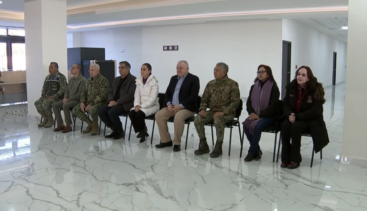 Claudia Sheinbaum inaugura nueva Aduana en Nuevo Laredo. Foto tomada de video