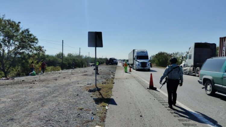 En Tamaulipas se han registrado más de 99 accidentes y 30 muertes. Foto de Guardia Nacional Carreteras