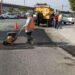 Continúa plan de bacheo en calles de Victoria