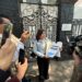Martha Olivia denuncia a Cabeza de Vaca ante la CPI por crímenes de lesa humanidad. Foto de Redacción
