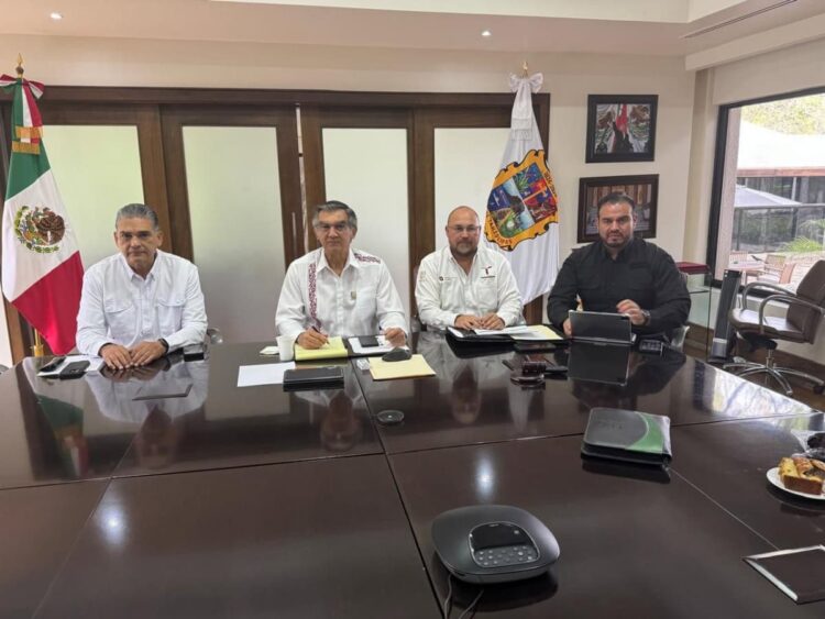 Activan Mesa de Paz extraordinaria en Tamaulipas ante hechos violentos. Foto de Gobierno de Tamaulipas