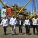 Acompaña Américo Villarreal a Claudia Sheinbaum en conmemoración de la Expropiación Petrolera