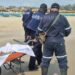 Llegan primeros indicios de derrame de hidrocarburo a Ciudad Madero. Foto de Semar