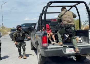 Balacera en Saltillo causa temor; autoridades dicen que solo fueron detonaciones por riña. Foto de Eugenia Cabriales