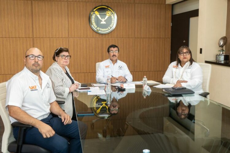 El rector Dámaso Anaya proyecta a la UAT como referente en Inteligencia Artificial en alianza con India