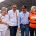 Rodeado de niños alegres, el gobernador Américo y el rector Dámaso Anaya disfrutaron de las amenidades de la UAT en el DIFzania 2026