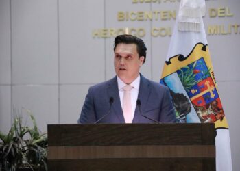 Presenta Humberto Prieto iniciativas a favor de adultos mayores y manejo de información en Seguridad Pública. Foto de Facebook Congreso Tamaulipas