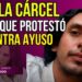 Tras protesta contra Ayuso, denuncian fabricación de delitos contra Carlos Darío en Aguascalientes
