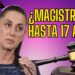 Sheinbaum intenta apagar polémica por reelección de magistrados del TEPJF