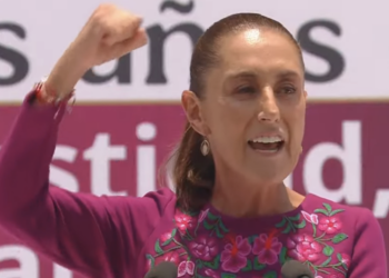 México no acepta injerencias: Sheinbaum. Foto tomada de video