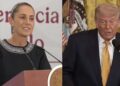 "Nosotros estamos actuando": Sheinbaum responde a Trump. Foto Especial