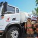 Entrega Lalo Gattás nuevo camión de bomberos y equipamiento a Protección Civil