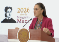 Falso que haya agentes de la CIA operando en México, reitera Sheinbaum. Foto tomada de video
