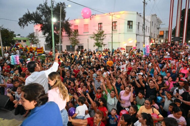 Festejan Lalo y Lucy a la niñez victorense