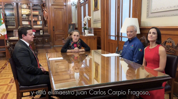 Juan Carlos Carpio, nuevo director de Pemex. Foto tomada de video