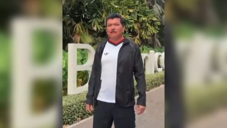 Marco Antonio Almanza, exdirector de polícía de Sinaloa, confirma que sigue en Culiacán. Foto tomada de video