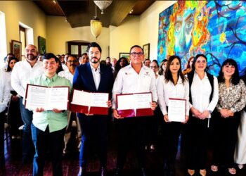Firman SIPINNA Tamaulipas e INJUVE convenio para fortalecer derechos y participación adolescente