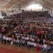 En Oaxaca celebran de manera multitudinaria el informe de Sheinbaum a través de pantallas. Foto de cortesía